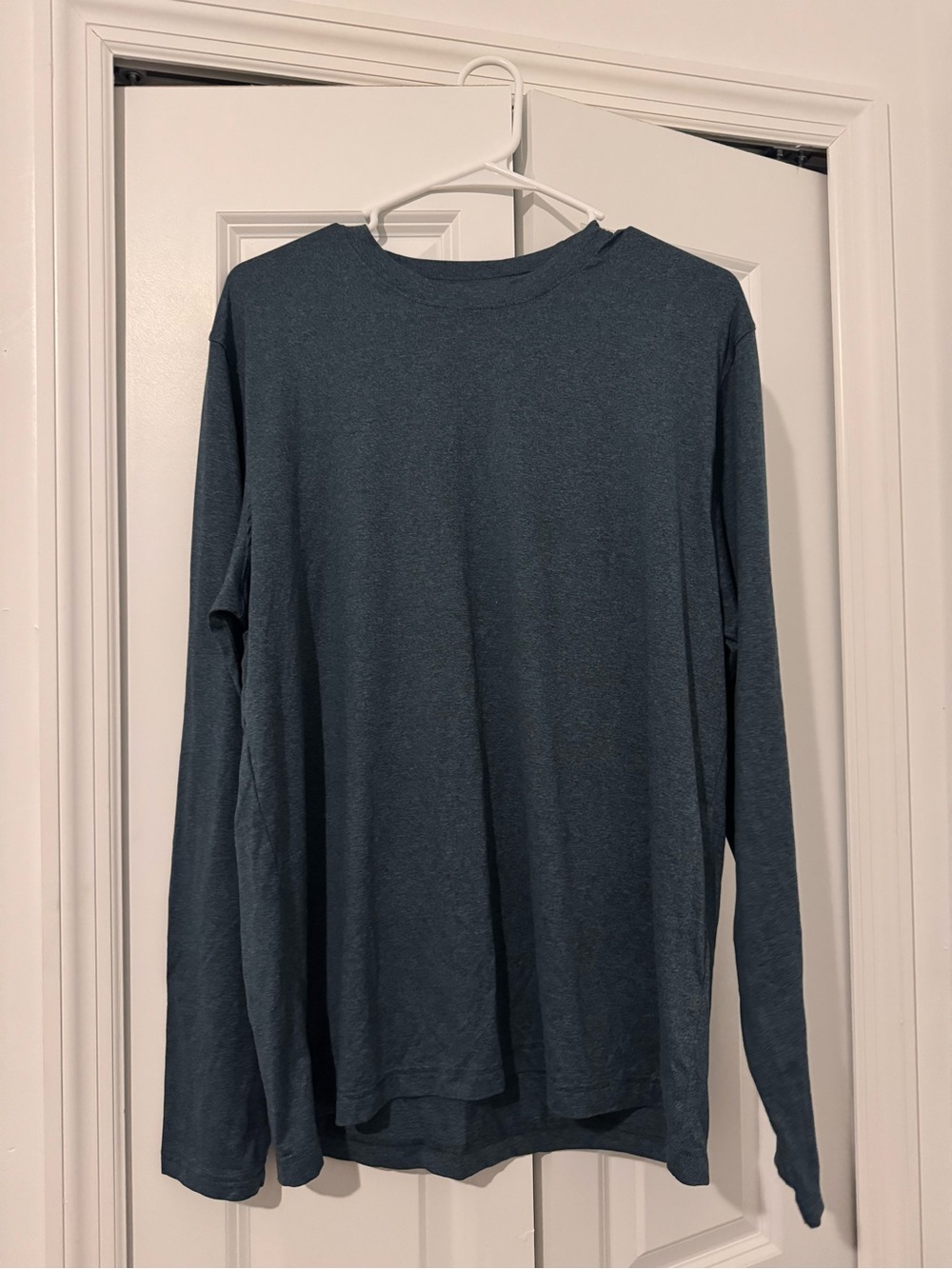 Old Navy Men's Long Sleeve Crewneck Shirt - Slate Blue